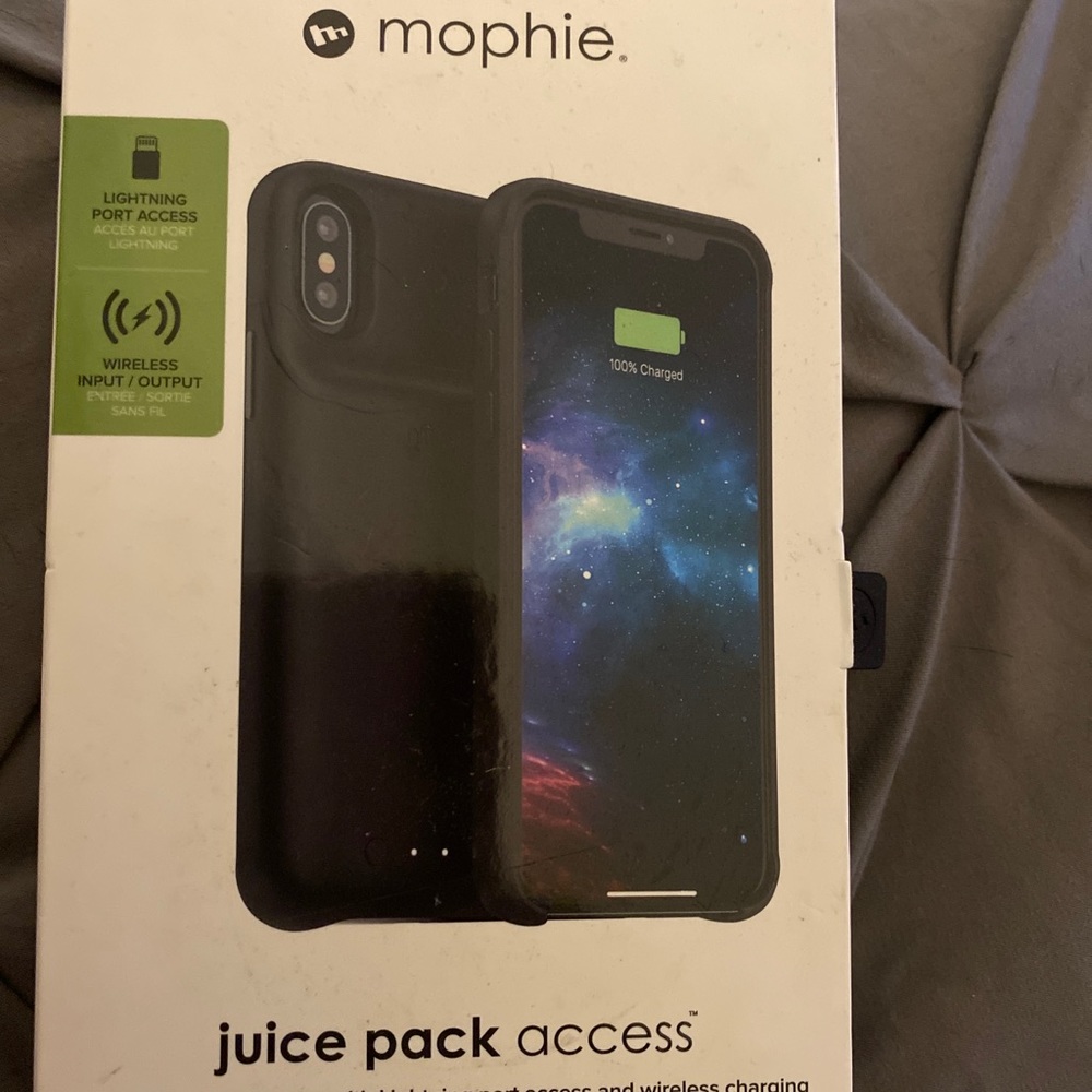 Mophir Access Juice Pack in Black IPhone X,Xs